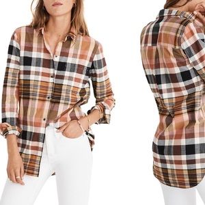 Madewell Classic Ex-Boyfriend Plaid Shirt